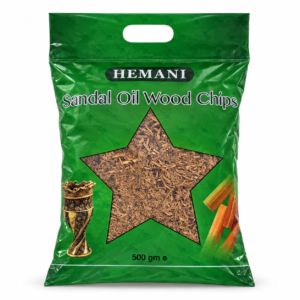 Hemani – Sandalwood Chips for Incense, 500 g